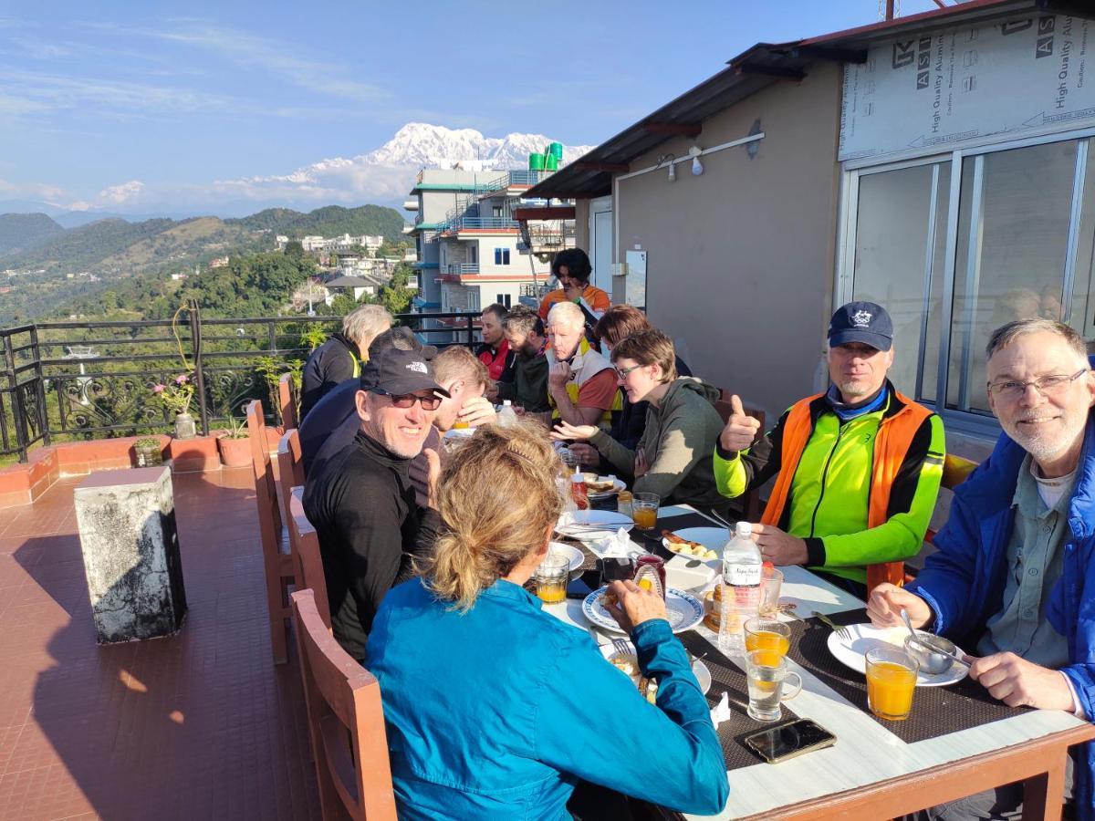 Hotel High Ground Inn Sarangkot Pokhara Luaran gambar